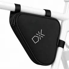 Bolsa De Quadro Impermeável Bolsinha Bicicleta Triangular Com Alças Regulável  Ajustável Universal