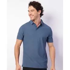 Camisa Polo Masculina Poliamida Premium Corte a Laser Sem Costura - Secagem Rápida Tech Elastano Térmica - Várias Cores