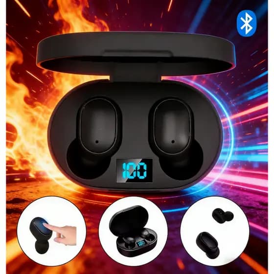 Fones de ouvido intra-auriculares Bluetooth de alta qualidade proporcionam uma experiência auditiva agradável