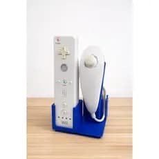 Suporte para Wii Remote e Nunchuck com Fio Organizador Gamer Base Completa para Controles