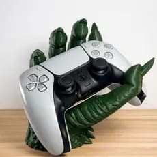 Suporte Gamer para Controle PS5 / Xbox – Mão Monstro 3D Decorativa | Porta Controle Geek