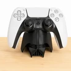 Porta Controle PS5 Darth Vader Suporte Organizador Gamer