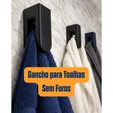 Pendurador Gancho para Toalha Resistente com Trava