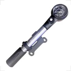 Bomba Absolute Nero Bike Pneu e Suspensão Schrader 300 PSI Alta Pressão Manômetro Shock Garfo MTB