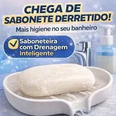 Saboneteira - suporte para sabonete- porta sabonete - acessório para banheiro - saboneteira banheiro