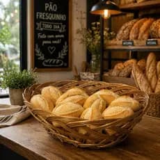 Cesta vime Artesanato Engomadeira 47x39x14 P/ Pães, ovos, Organizador de mesa, Porta objetos