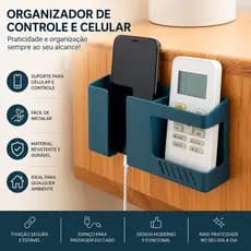 Suporte de Parede para Celular com Adesivo Poderoso para Fixação