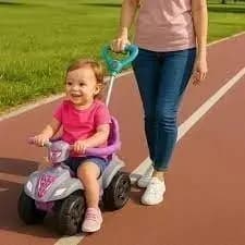 Quadriciclo Infantil Aranha Andador Empurra Criança Brinquedo