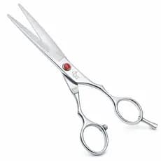 Tesoura Profissional Fio Laser 6.0 Obopekal para Cabeleireiro e Barbeiro