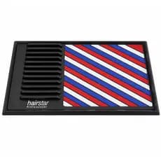 Tapete de Bancada Barbeiro HairStar com Suporte para Pentes – Organização Profissional