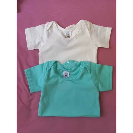 KIT 2 - Body infantil- recém-nascido- roupa de bebê- lembrança- maternidade - chá revelação