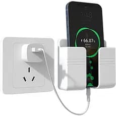 Suporte de Parede Plástico Autocolante Multiuso para Celular e Acessorios