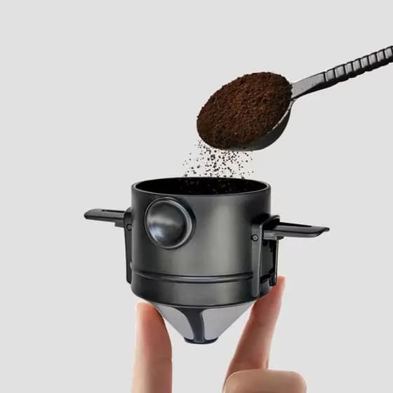 Filtro de Café Individual para Copo – Prático e Reutilizável