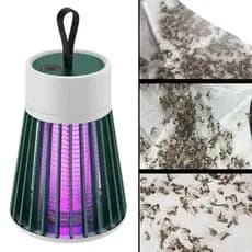 Luminária Anti-Mosquito Repelente Elétrico Lâmpada U.V Armadilha Para Insetos Direto USB na Tomada