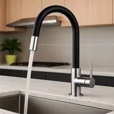 Torneira Cozinha BANCADA Flexível Resistente Moderna AB