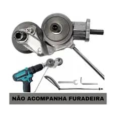 Adaptador Conector Cortador Parafusadeira De Folha Chapa Metal Corte ZE-1155