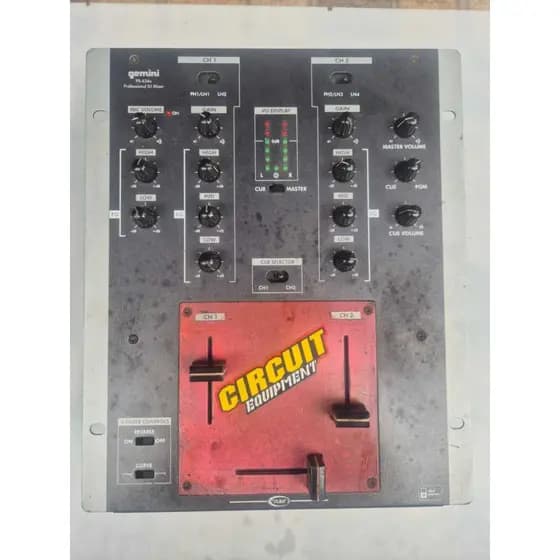 Mixer DJ Gemini PS-424x Profissional 2 Canais