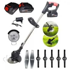 Roçadeira e Aparador de Grama Sem Fio 48V | Multifuncional para Jardim