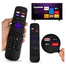 Controle Remoto TV Compatível Semp TCL Philco Roku SMART FBG