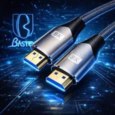 Cabo HDMI 2.1 8k Premium Blindado 5 metros 8K 60Hz e 4k 120hz TV Gamer Xbox PS5 Ultra HD Gold