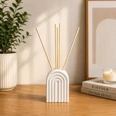 Difusor Aromatizador de Ambiente Porta Varetas  Design Minimalista Decoração Sofisticada Sala Escritorio Quarto