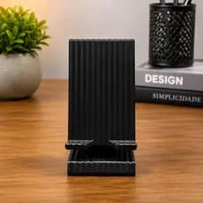 Suporte Para Celular De Mesa Moderno e Compacto Para Smartphone