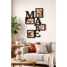 Quadros de Fotos mãe 4 Fotos Decoração Presente Enfeite decoração