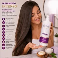 Creme Para Pentear Profissional 1 Litro Com Queratina Vegetal