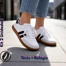 Tênis Casual Feminino Esportivo Solado Antiderrapante Tendência Fashion