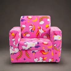 Sofá Poltrona Infantil Estampado Multiuso Para Crianças 2 A 5 Anos