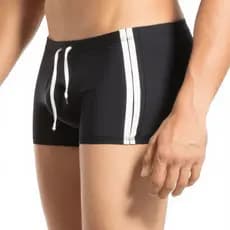 Sunga Boxer Masculina UV com Forro e Cordão Ajustável | Conforto e Secagem Rápida
