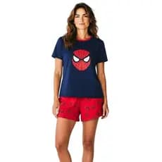 Pijama Baby Dool Feminino Short e Manga Curta Verão Promoção