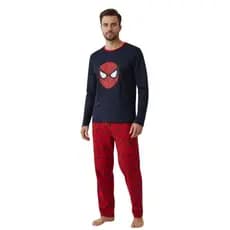 PIJAMAS ADULTO MASCULINO PERSONAGENS MANGA LONGA INVERNO OFERTA