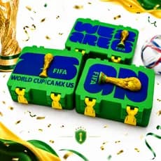 Caixa Para Figurinhas Da Copa 2026 FIFE Organizador Premium Colecionador World Cup