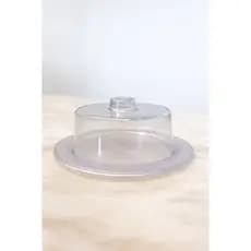 Porta Queijo com Tampa em Acrílico | BPA Free