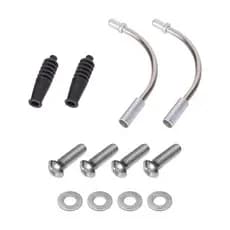 Kit Freio Bicicleta Bike V-Brake Orbital Alumínio Gta Preto Mtb Passeio Resistente e Leve