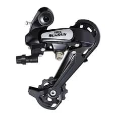 Cambio Traseiro Sunrun 7v Index Preto Cage Longo