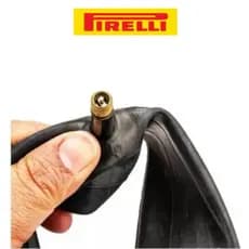 Câmara De Ar Bicicleta Infantil Aro 14/16 Pirelli Bico Grosso Válvula Americana Schrader Mtb Cross