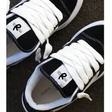 Calçado Tenis PISARI Preto & Branco Masculino Feminino Infantil e Adulto Numerações 34 ao 43