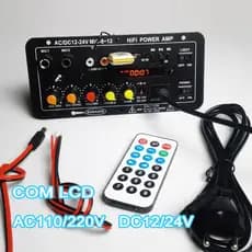 110/220V 12/24V Digital Bluetooth Placa Estéreo Subwoofer Amplificadores Para Som Automotivo E Caixas De Som Domésticas