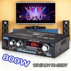 Amplificador De Potência Digital Estéreo AK35 2.0 De 800 W Amplificador De Potência Para Alto-falantes De Carro E Casa