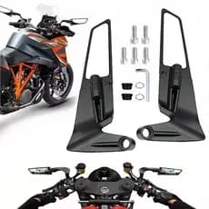 Espelho Retrovisor Modificado Para Asa Fixa De Motocicleta Universal Para SR GT 200 Max250 300 125 APR300 SXR 12