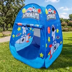 Barraca Infantil Astronauta Dobrável Azul Masculino Menino