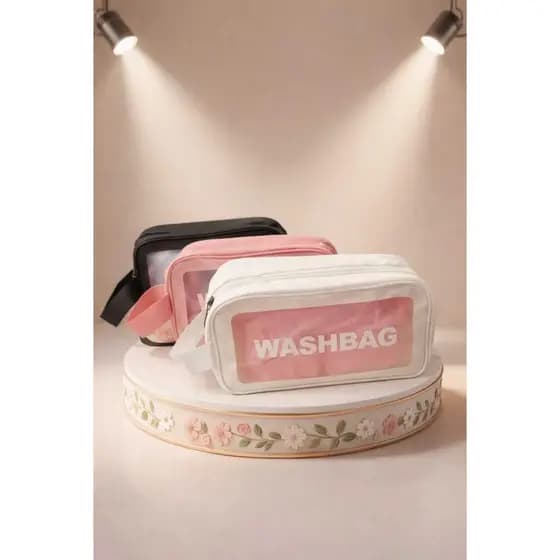 Necessaire Washbag Organizadora – Porta Maquiagem e Itens de Higiene