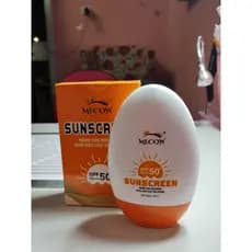 Protetor Solar Mecow SPF 50+ PA+++ – Proteção Alta e Textura Leve