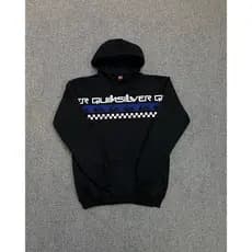 Moletom Com Capuz Estampado QKSV Lançamento Canguru Blusa de Frio Quiksilver