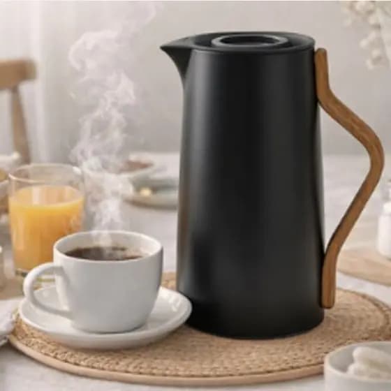 Garrafa Térmica 1L Premium Antivazamento Café Quente por Horas Design Moderno