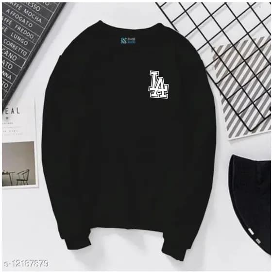Casaco masculino Estiloso Moletom Masculino Estampado Moletom Gola Careca