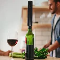 Saca Rolha Elétrico a Pilha - Abridor Automático de para Casa Kit completo presente QUEIMA ESTOQUE