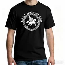 Camiseta Masculina & Feminina Camisa Camp Half-Blood The percy Jackson Algodão Premium